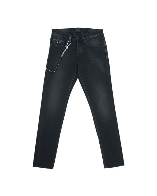Tramarossa Rechte Jeans in het Black voor heren