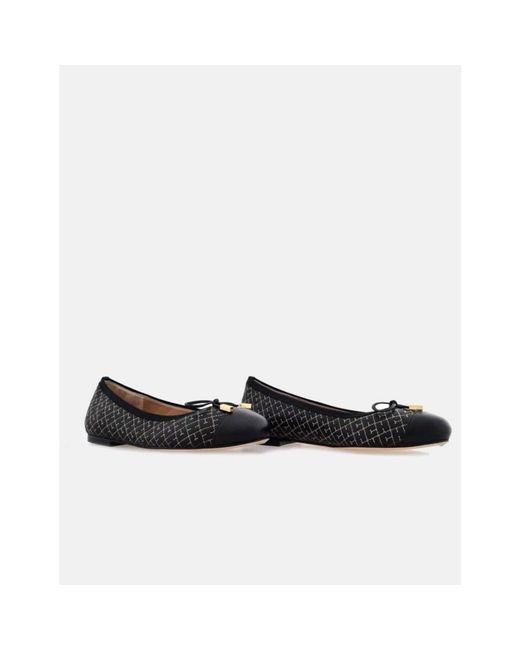Carolina Herrera Black Ballerinas