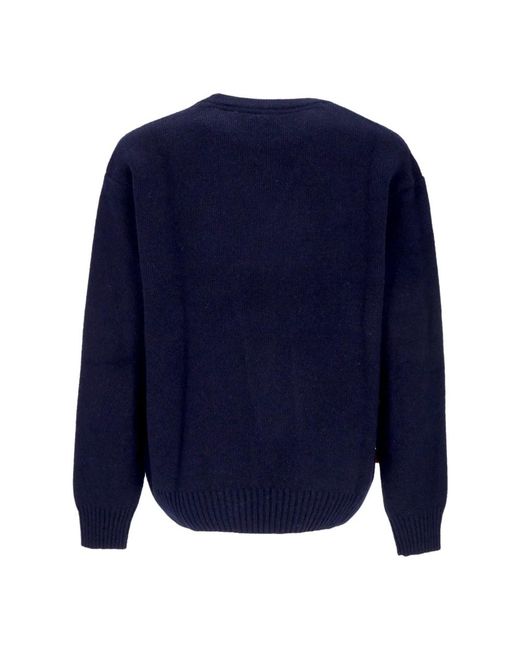 Element Truien & Vesten ,Blauw ,Wol Jacquard Sweater Smokey Bear Eclipse in het Blue voor heren