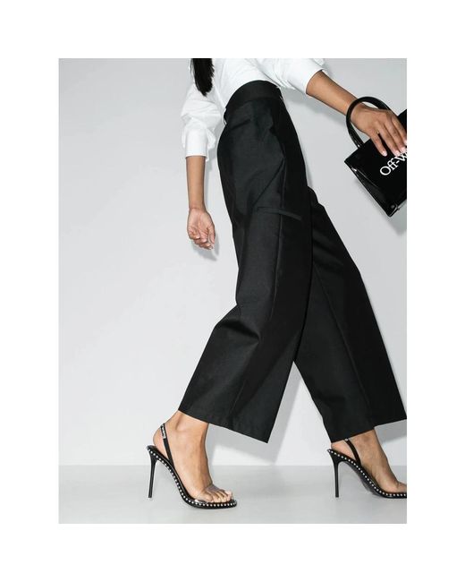 Black nova sandals di Alexander Wang in Metallic