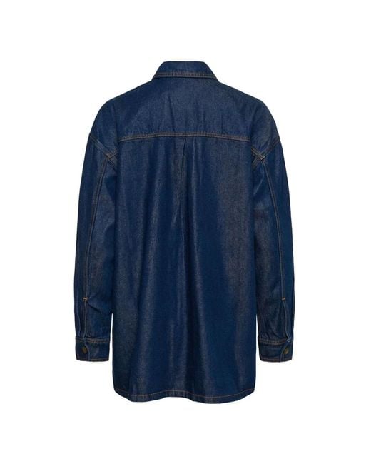 My Essential Wardrobe Blue Shirt Dresses