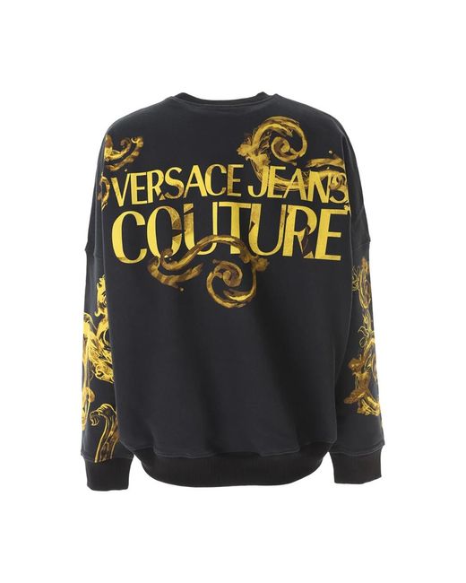 Versace Jeans Couture Black Sweatshirts