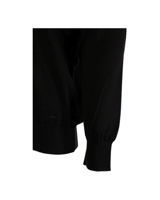 Paul & Shark Black Round-Neck Knitwear for men
