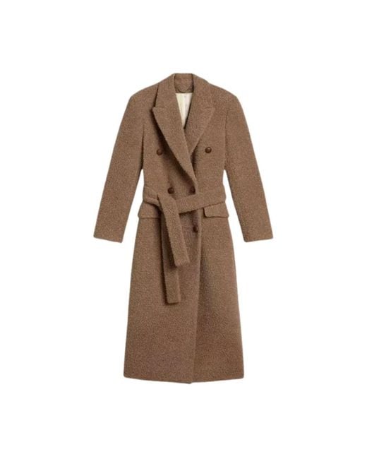 Golden Goose Deluxe Brand Brown Double-Breasted Coats