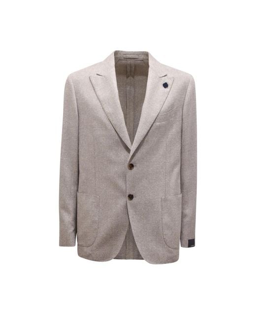 Lardini Gray Blazers for men