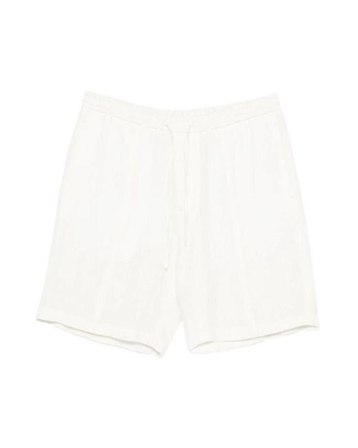 Emporio Armani White Casual Shorts for men