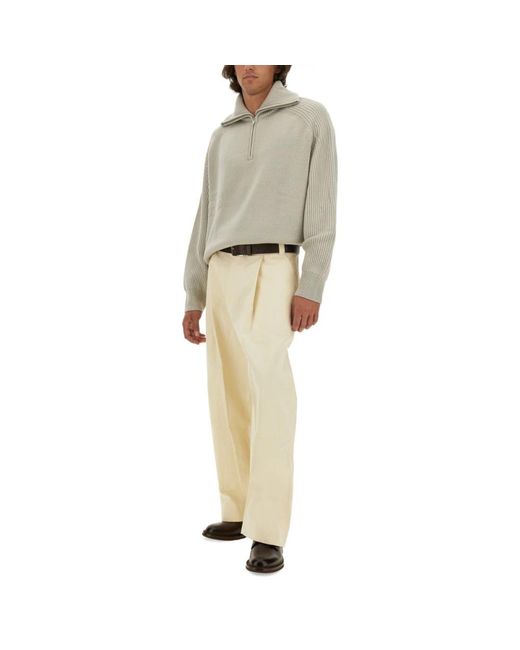 Studio Nicholson Wool Jersey in het Natural voor heren