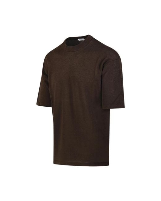 Roberto Collina Brown T-Shirts for men