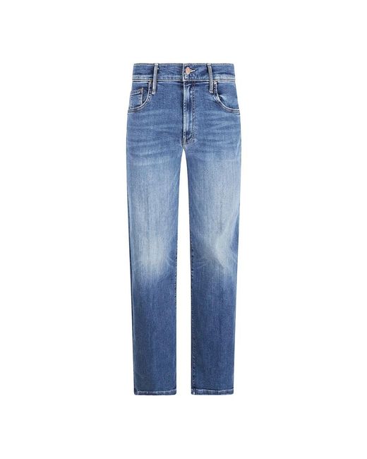 Mother Blue Slim Fit Jeans