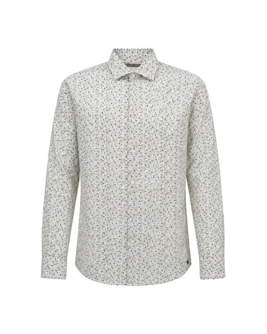 Manuel Ritz Gray Casual Shirts for men