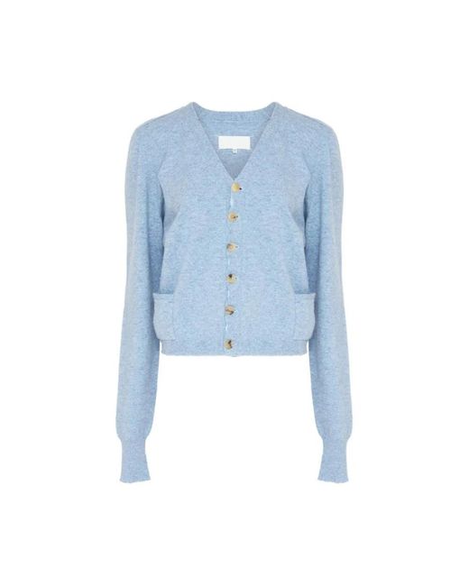 Maison Margiela Blue Cardigans