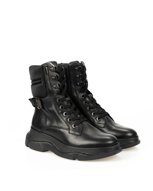Lace-Up Boots Geox en coloris Black