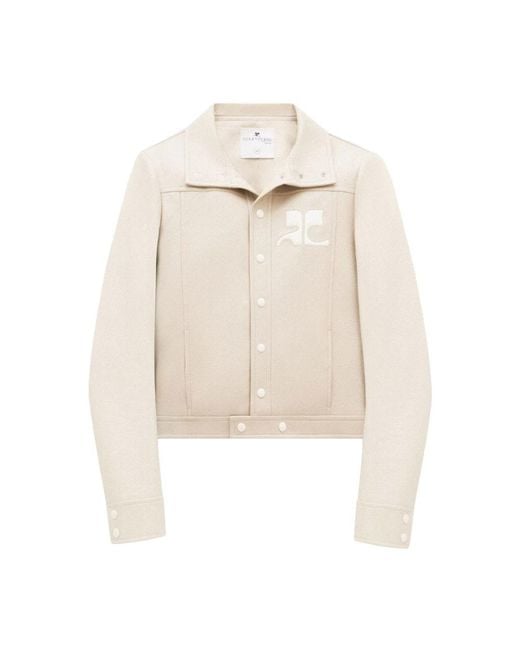 Courreges White Light Jackets for men