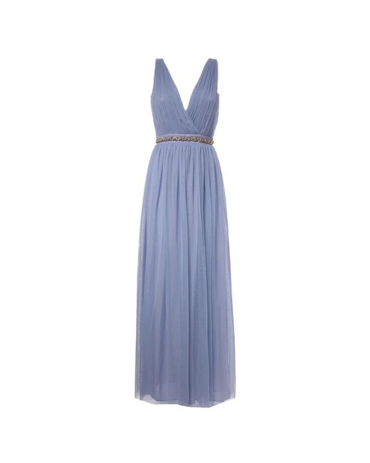Ermanno Scervino Purple Maxi Dresses