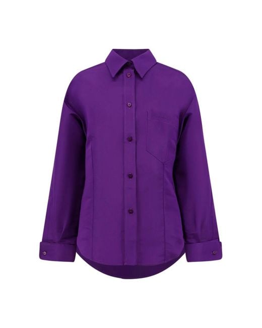 Balenciaga Purple Shirts