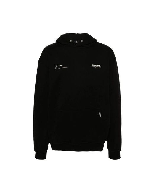Represent Hoodies in het Black voor heren