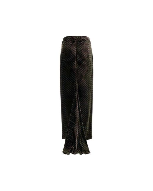 Dries Van Noten Black Maxi Skirts