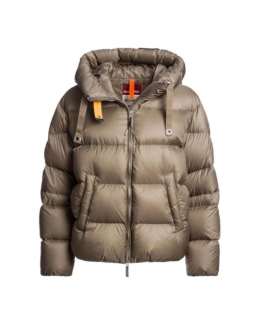 Down Jackets Parajumpers de color Brown