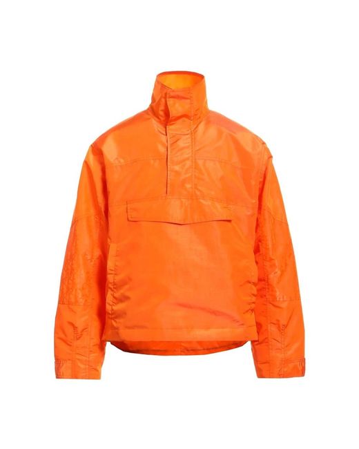 Dior Orange Light Jackets for men