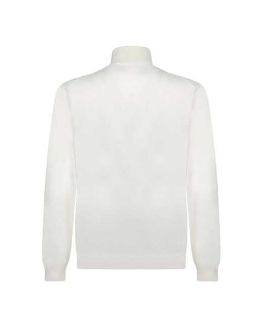 Dell'Oglio White Turtlenecks for men