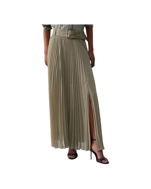 Liu Jo Green Maxi Skirts