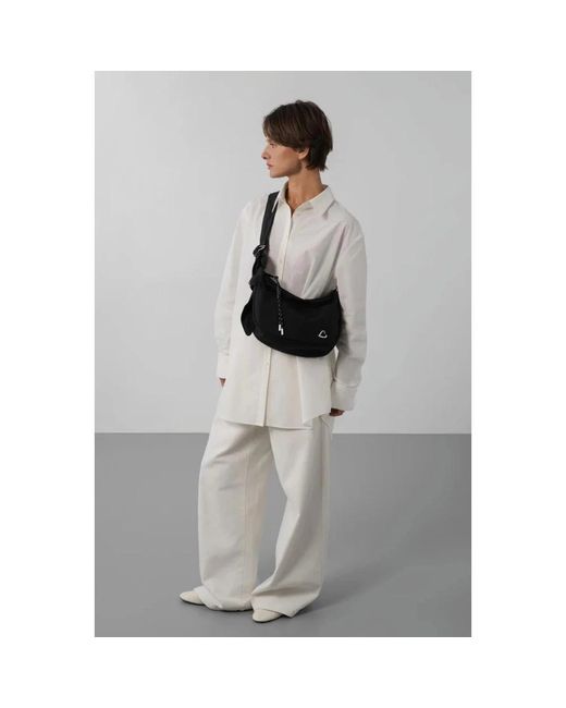 Lancaster Black Shoulder Bags