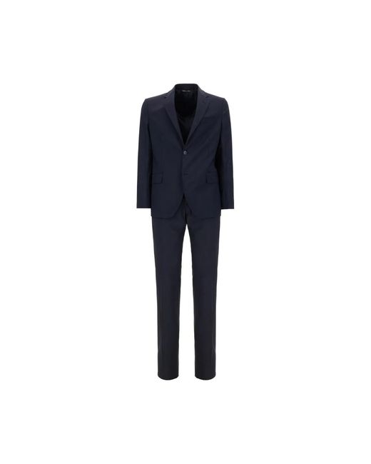 Colamarino Single-Breasted Suit in het Blue voor heren