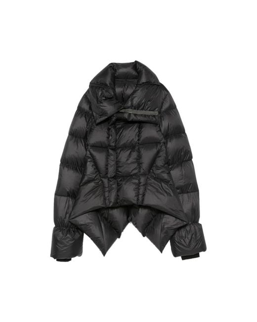 Rick Owens Black Down Jackets