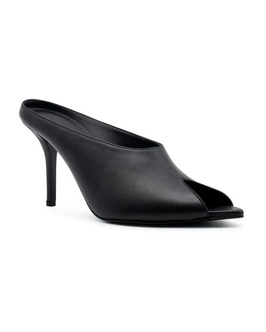 Heeled Mules di Gia Borghini in Black