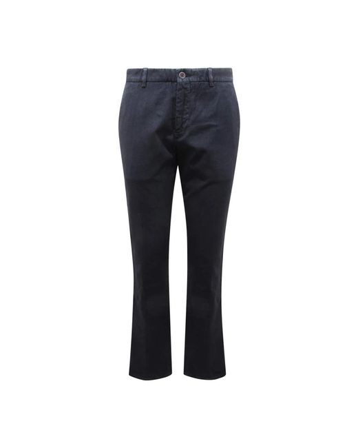 Etro Blue Wide Trousers for men