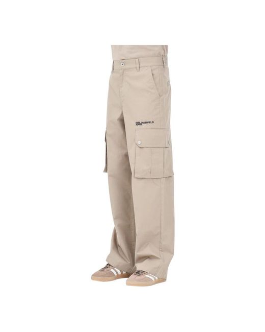 Karl Lagerfeld Hose in Natural für Herren
