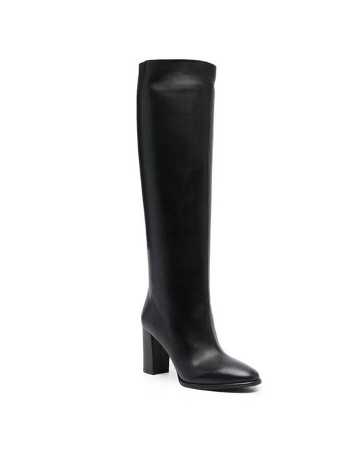 Le Silla Black Heeled Boots