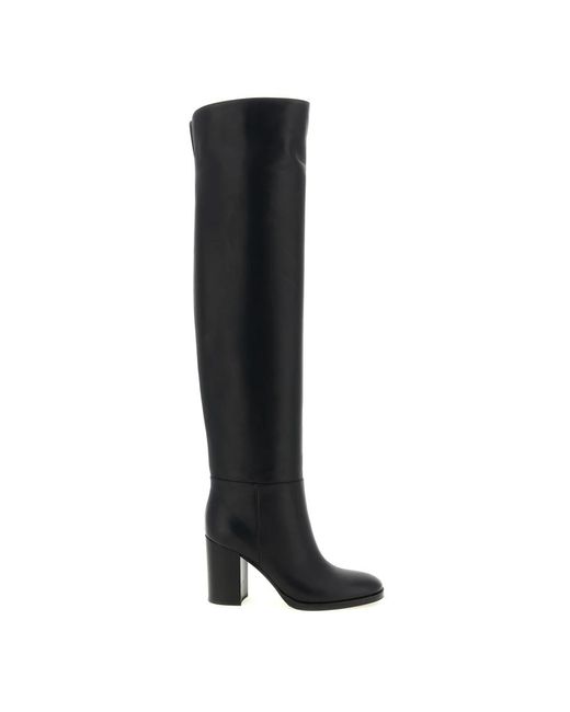 Gianvito Rossi Black Over-The-Knee Boots
