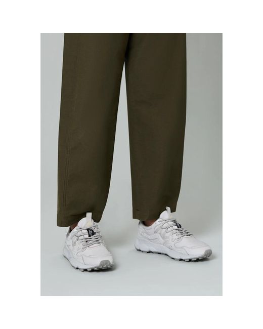 Flower Mountain White Sneakers