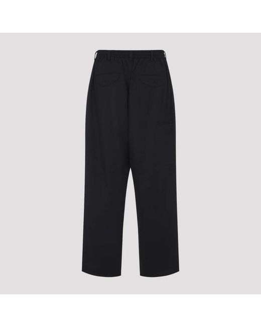 Y-3 Ref Wool Tp Pants in het Black voor heren