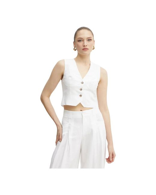 Suit Vests Ermanno Scervino en coloris White