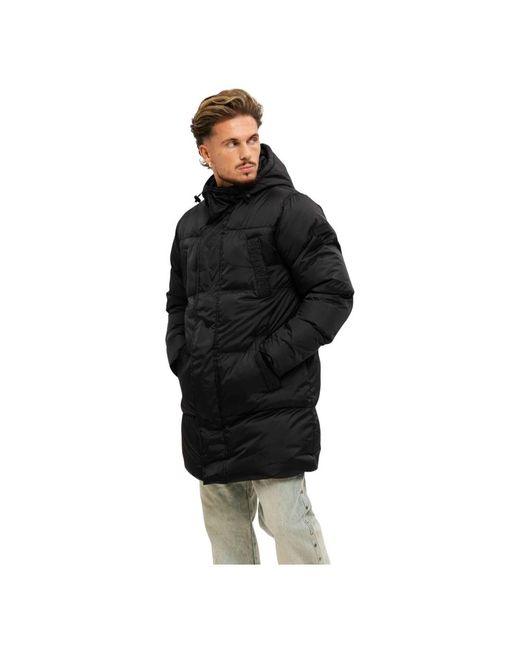 Pure Path Ripstop Puffer Parka in het Black voor heren