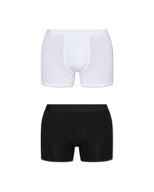 Moschino Zweierpack Boxershorts Mit Logo in White für Herren