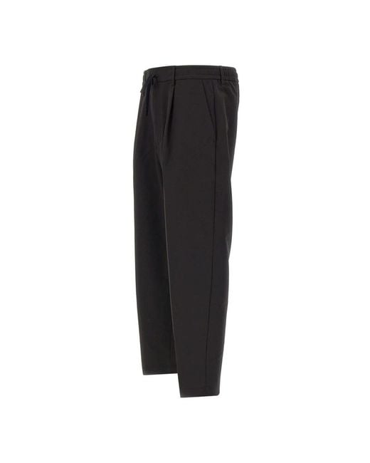 HUGO Black Slim-Fit Trousers for men