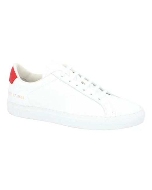 Common Projects White Low-Top Sneaker