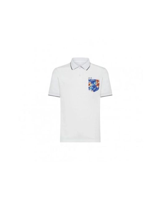 Sun 68 Polo shirts in White für Herren