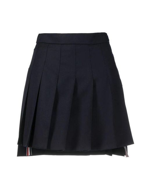 Thom Browne Blue Short Skirts