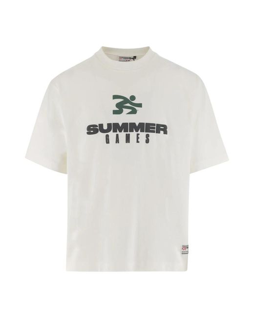 T-Shirts SUMMIT GAMES de hombre de color White