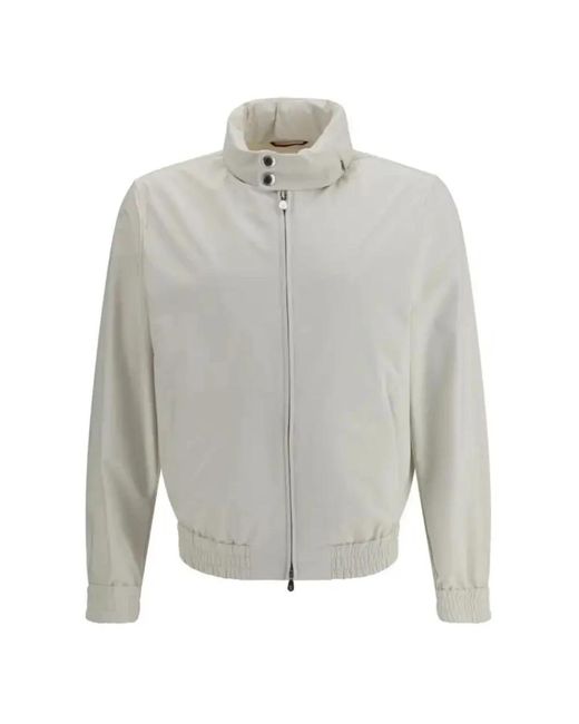 Brunello Cucinelli Gray Light Jackets for men