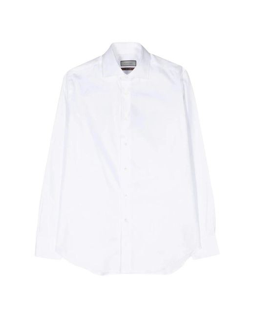 Canali White Formal Shirts for men