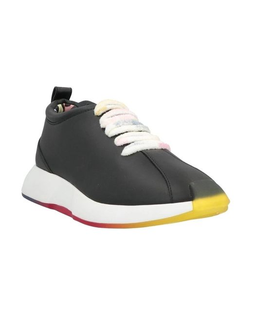 Giuseppe Zanotti Black Leather Sneakers for men