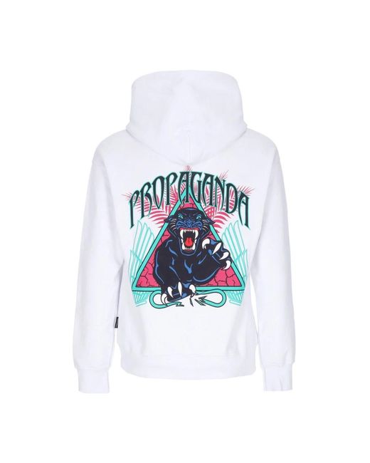 Propaganda White Hoodies for men