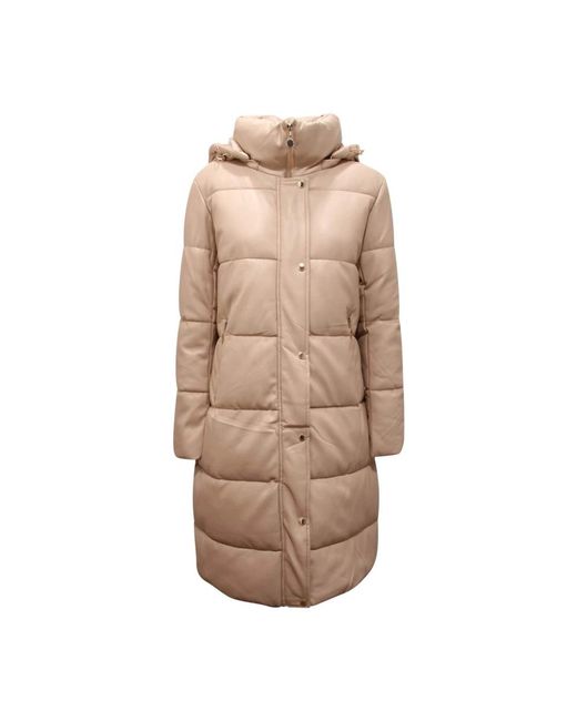 Sandro Ferrone Brown Parkas