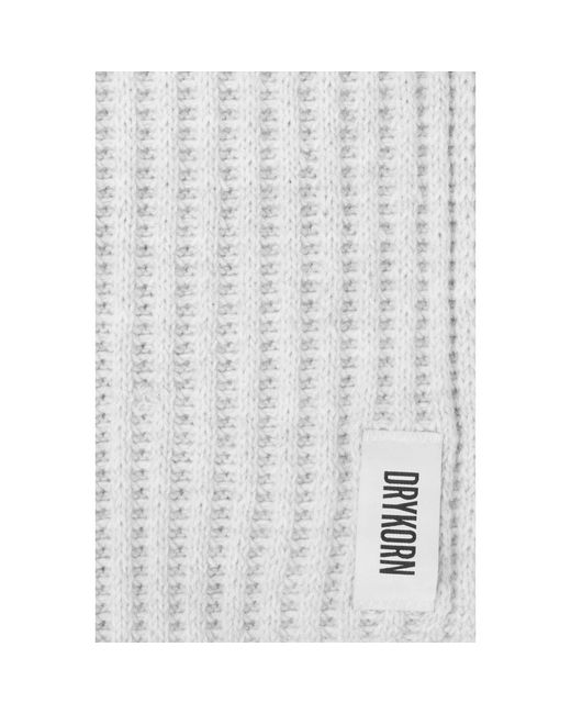 Drykorn White Winter Scarves