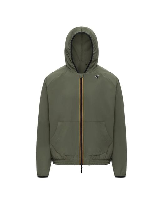 K-Way Green Light Jackets for men